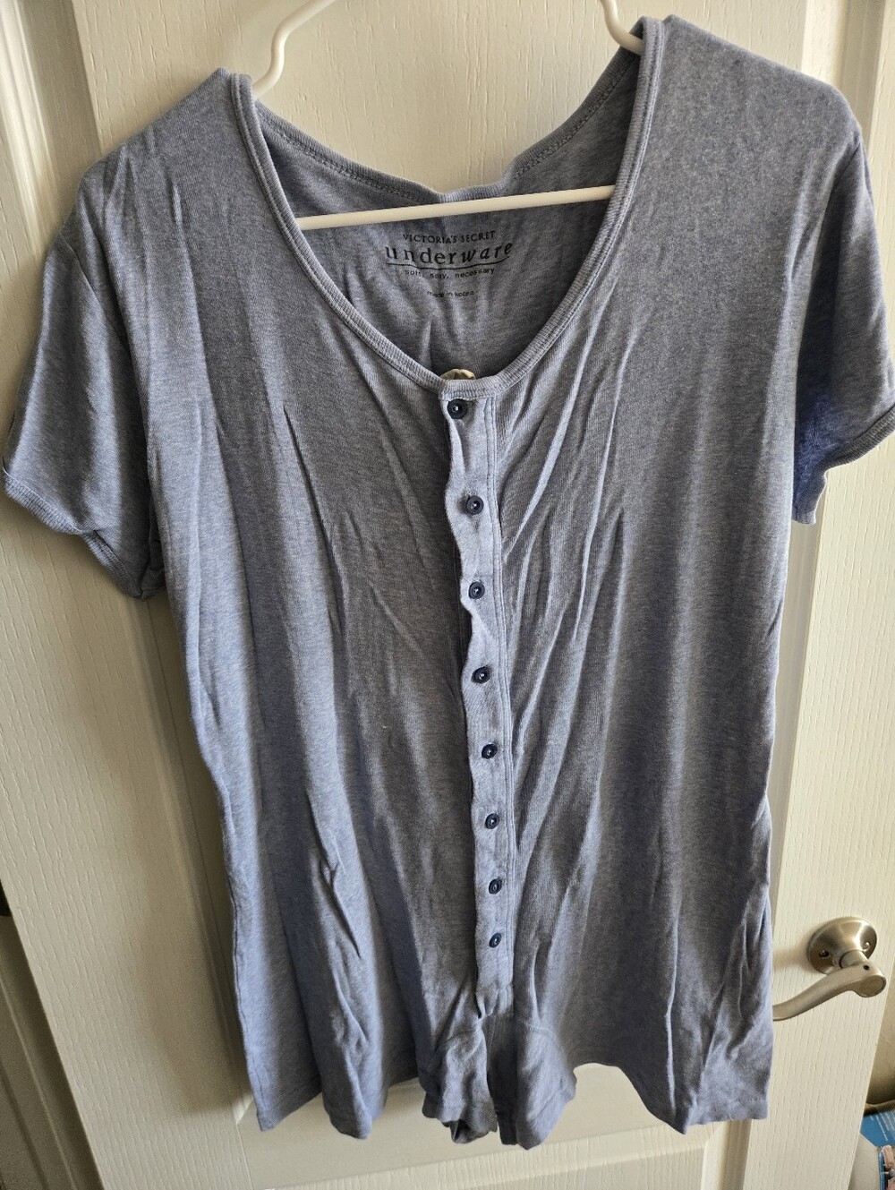 Vintage Victoria's Secret Sleep Romper One Piece